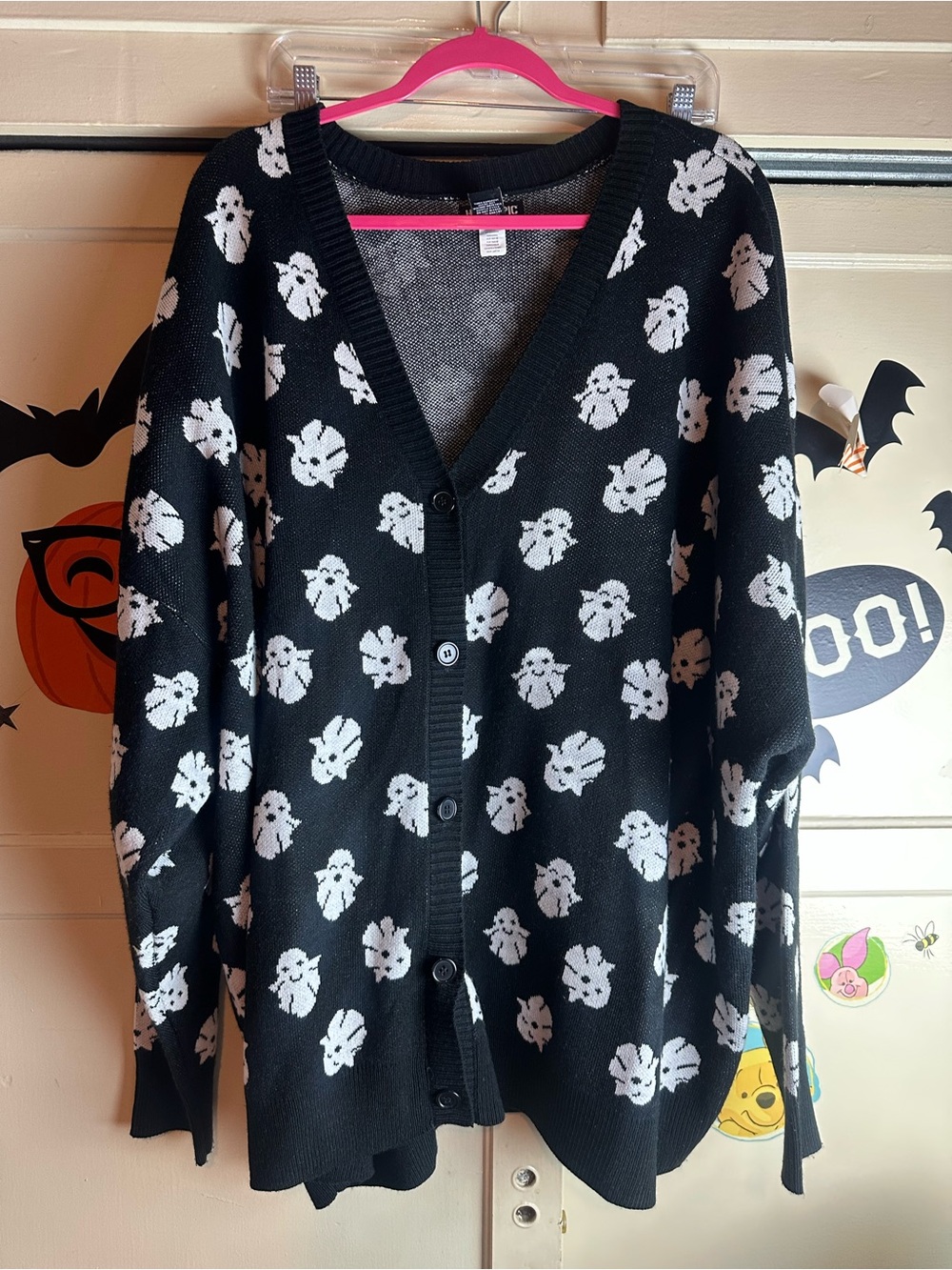 Hot topic plus size 5X ghost cardigan